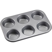 Karabo Muffinivuoka hiiliterästä, 6 kuppia.