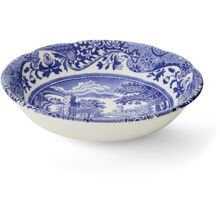 Blue Italian Aamiaiskulho