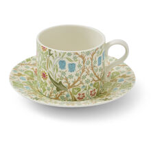 Morris & Co Teekuppi ja lautanen 0,28 L 1 set Blackthorn & Golden Lily