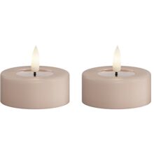 LED-kynttilä 4 cm 2 kpl/paketti Rosé