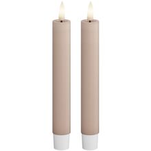 LED-kruunukynttilä 15 cm 2 kpl/paketti Rosé
