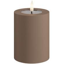 Mokka - LED-loistokynttilä ulkokäyttöön 7,5x10 cm