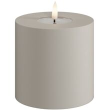 LED-kynttilä ulkokäyttöön 10x10 cm Sand
