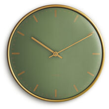 Kaupungintalon seinäkello vihreä 29 cm
