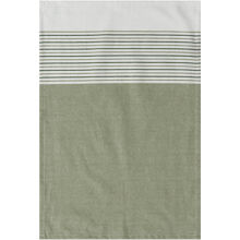Vihreä - KL Keittiöpyyhe Raidallinen Kierrätetty