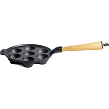 Valurautainen äppelskivepannu 21 cm