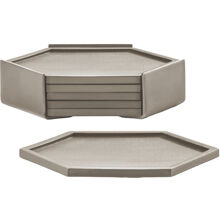 Lasinaluset Bold, 6 kpl 1 set Taupe