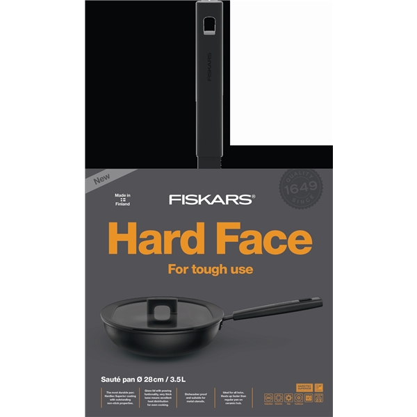 Hard Face paistokasari kannella (Kuva 3 tuotteesta 3)