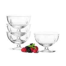 1 set - Grand Cru Soft -jalallinen kulho 4 kpl pakkaus