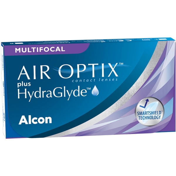 AIR OPTIX plus HydraGlyde Multifocal 6p