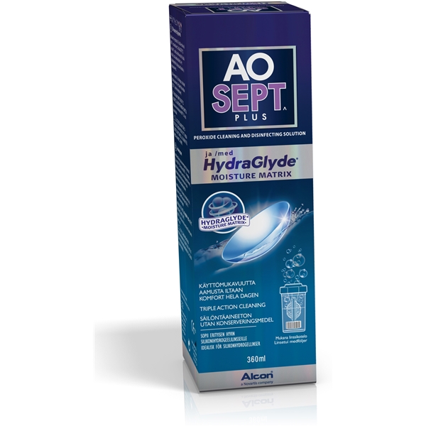 AOSEPT PLUS HydraGlyde 360ml, Alcon