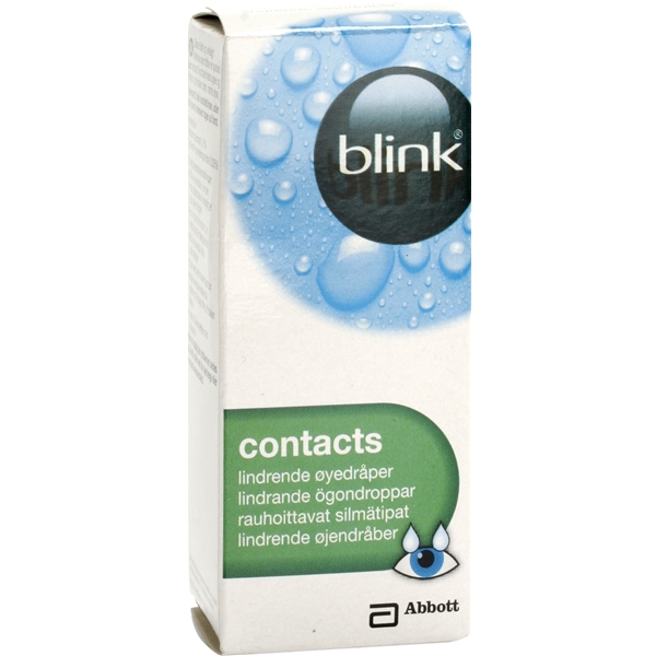 Blink Contacts Eye Drops 10ml (Kuva 2 tuotteesta 2)