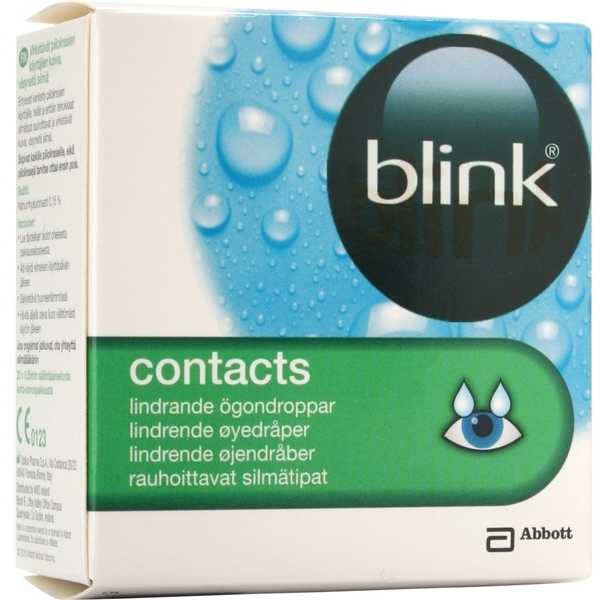 Blink Contacts Eye Drops 1x20 pc (Kuva 2 tuotteesta 2)