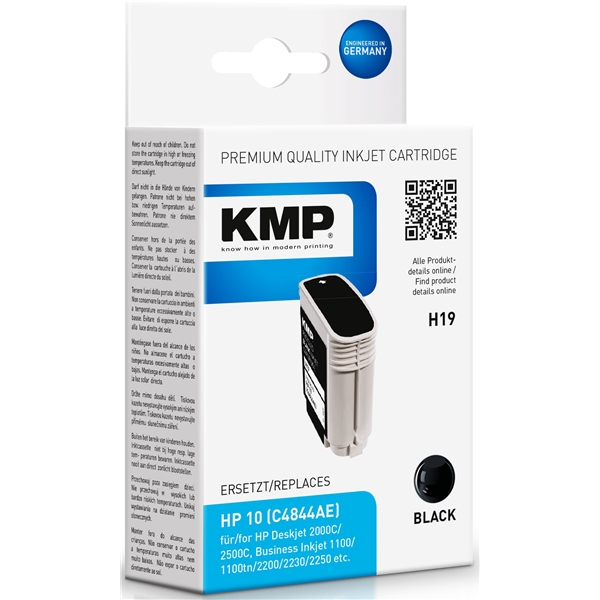 KMP H19 - HP 10 Black