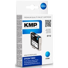 KMP E112 - Epson T0802 Cyan