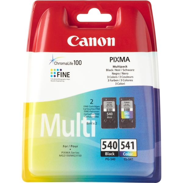 Canon PG-540 Black CL-541 Color