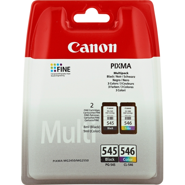 Canon PG-545 Black + CL-546 Colour