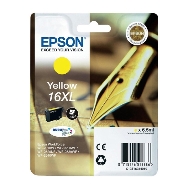 Epson 16XL Yellow