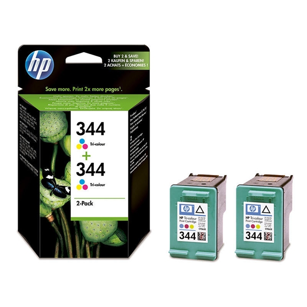 HP 344 Tri-Colour 2-Pack