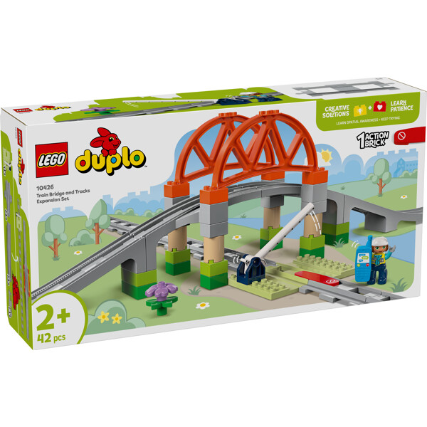 10426 LEGO Duplo Junasilta & Radan Laajennussetti (Kuva 1 tuotteesta 5)