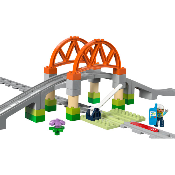 10426 LEGO Duplo Junasilta & Radan Laajennussetti (Kuva 3 tuotteesta 5)