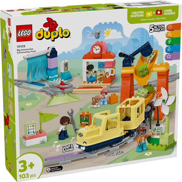 10428 LEGO Duplo Suuri Interaktiivinen Lähijuna (Kuva 1 tuotteesta 6)