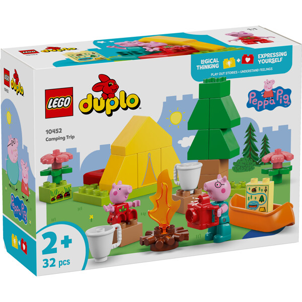 10452 LEGO Duplo Pipsa Possu Telttaretki (Kuva 1 tuotteesta 6)