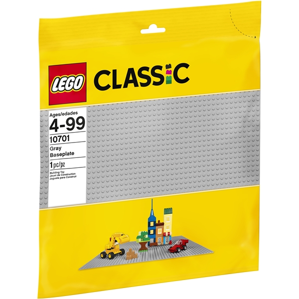 10701 Harmaa perusalusta, LEGO