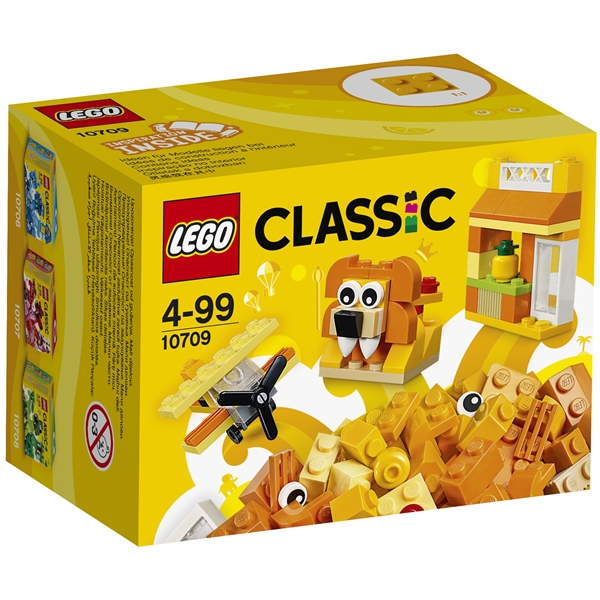 10709 LEGO Classic Oranssi luovuuden laatikko (Kuva 1 tuotteesta 3)