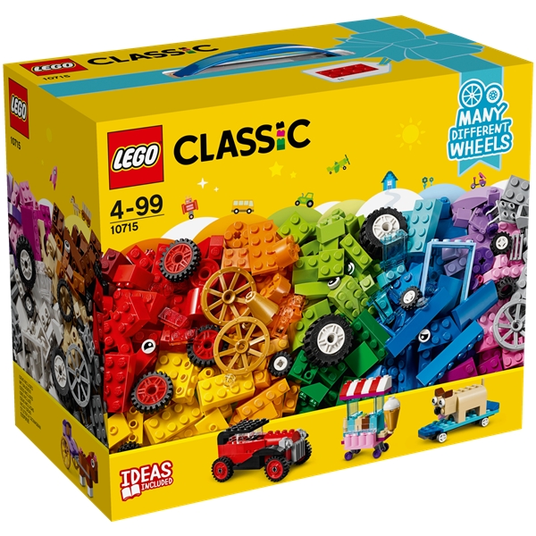 10715 LEGO Classic LEGO Classic Palikat Pyörillä (Kuva 1 tuotteesta 4)