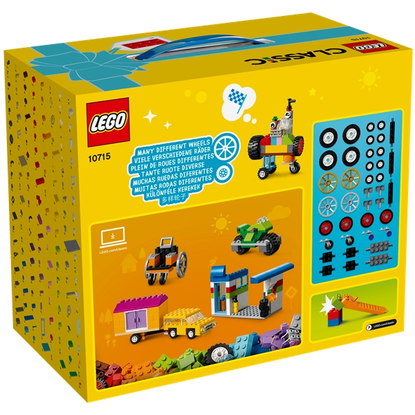 10715 LEGO Classic LEGO Classic Palikat Pyörillä (Kuva 2 tuotteesta 4)