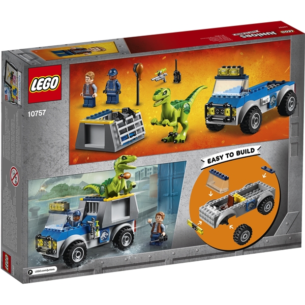 10757 LEGO Juniors Raptorin pelastusauto (Kuva 2 tuotteesta 5)