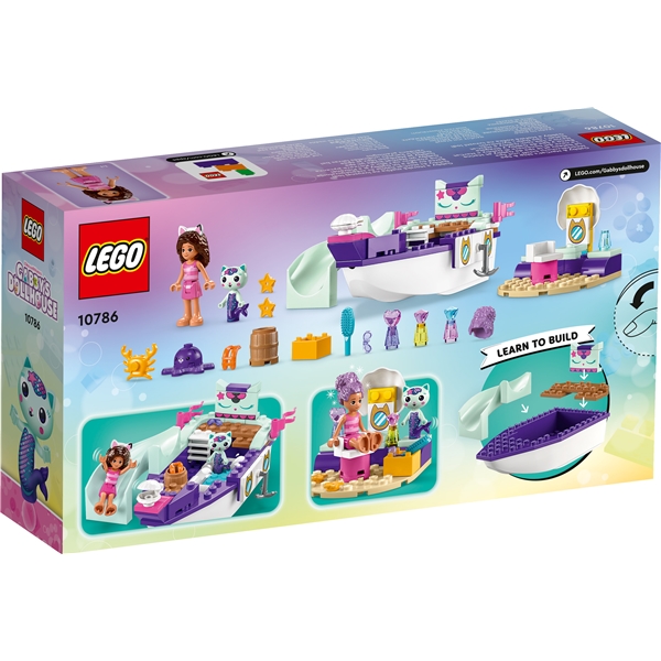 10786 LEGO Gabby's Merikatin Laiva & Kylpylä (Kuva 2 tuotteesta 6)