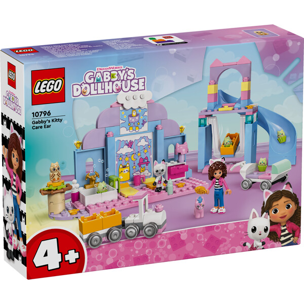 10796 LEGO Gabby's Dollhouse Kissanhoitohuone (Kuva 1 tuotteesta 5)