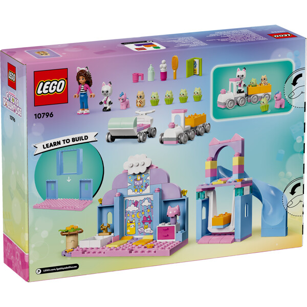 10796 LEGO Gabby's Dollhouse Kissanhoitohuone (Kuva 2 tuotteesta 5)
