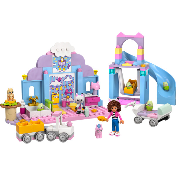 10796 LEGO Gabby's Dollhouse Kissanhoitohuone (Kuva 3 tuotteesta 5)