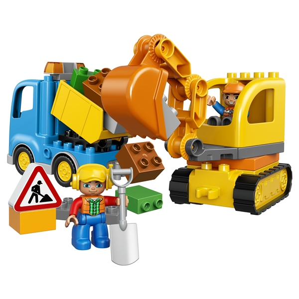 10812 LEGO DUPLO Kuorma-auto ja kaivinkone (Kuva 2 tuotteesta 3)