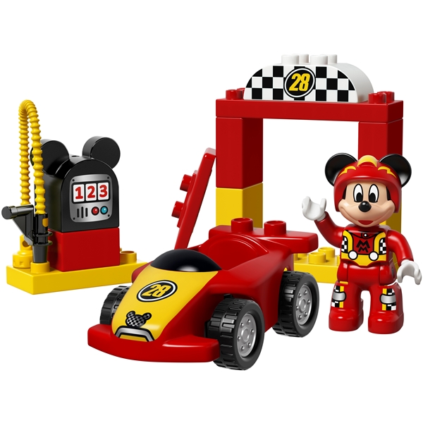 10843 LEGO DUPLO Mikin kilpa-auto (Kuva 3 tuotteesta 7)
