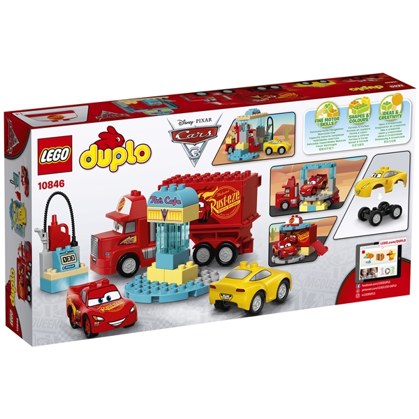 10846 LEGO DUPLO Cars Flooran kahvila (Kuva 1 tuotteesta 7)