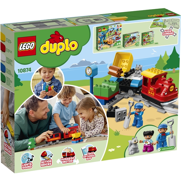 10874 LEGO DUPLO Höyryjuna (Kuva 2 tuotteesta 4)