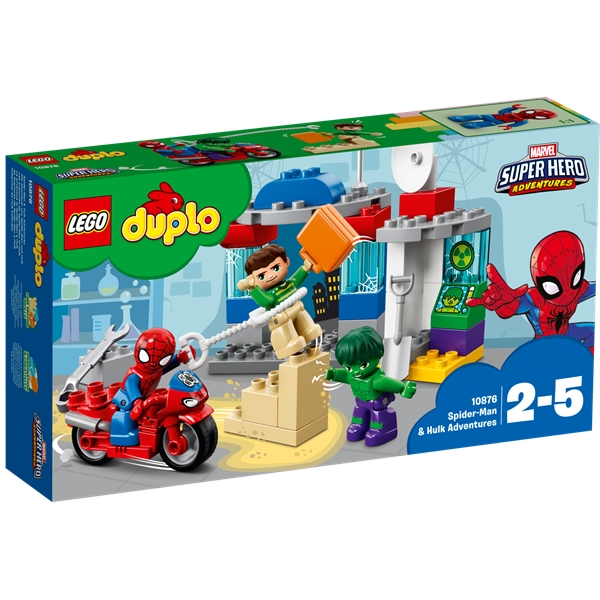 10876 DUPLO Super Hero Spider Man & Hulk (Kuva 1 tuotteesta 3)