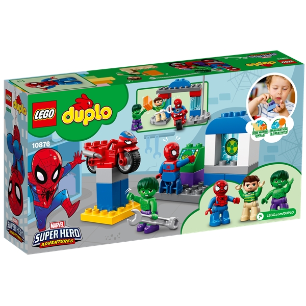 10876 DUPLO Super Hero Spider Man & Hulk (Kuva 2 tuotteesta 3)