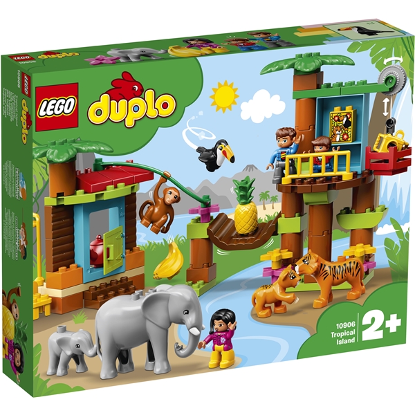 10906 LEGO Duplo Town Trooppinen saari (Kuva 1 tuotteesta 3)