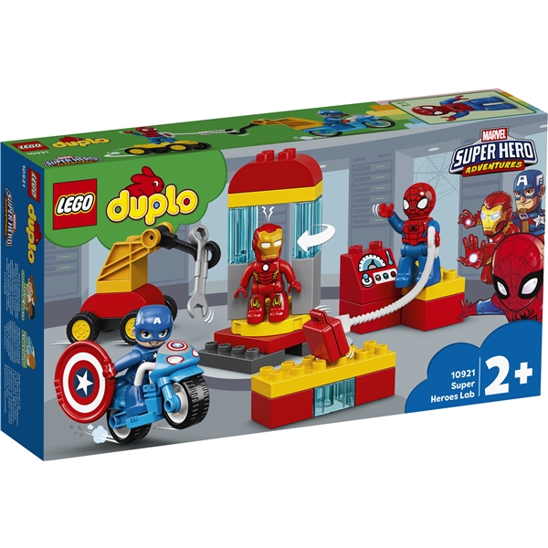 10921 LEGO Duplo Supersankarien laboratorio (Kuva 1 tuotteesta 3)