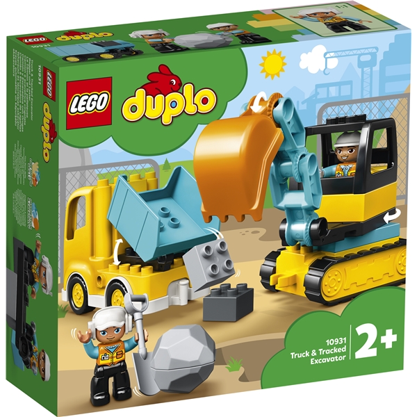 10931 LEGO Duplo Town Kuorma-auto ja telakaivuri (Kuva 1 tuotteesta 6)