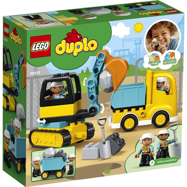 10931 LEGO Duplo Town Kuorma-auto ja telakaivuri (Kuva 2 tuotteesta 6)