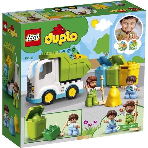 10945 LEGO Duplo Roska-auto ja kierrätyspiste (Kuva 2 tuotteesta 3)