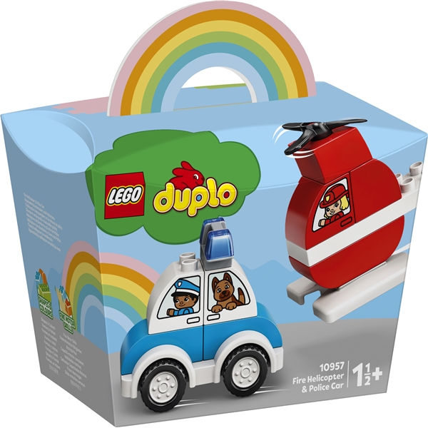 10957 LEGO Duplo Sammutushelikopteri poliisiauto (Kuva 1 tuotteesta 5)