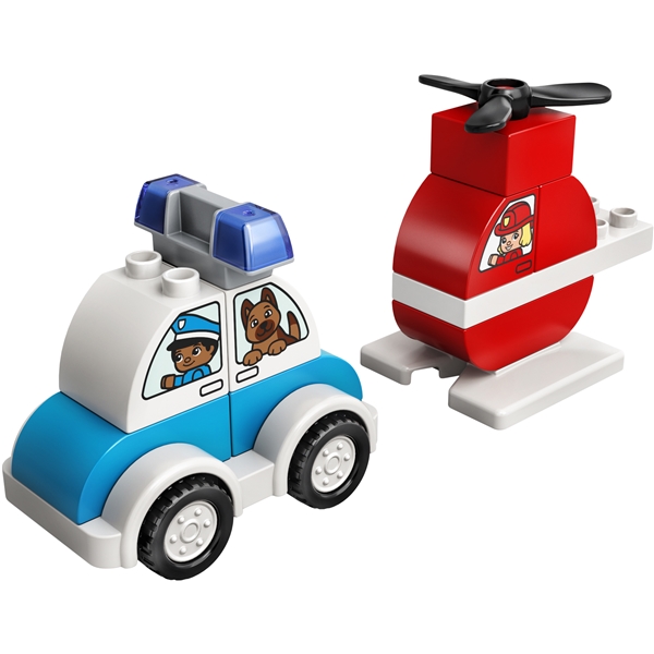 10957 LEGO Duplo Sammutushelikopteri poliisiauto (Kuva 3 tuotteesta 5)