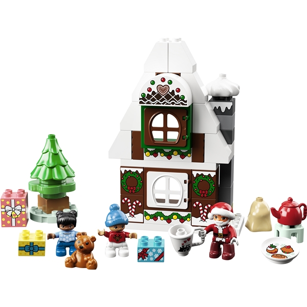 10976 LEGO DUPLO Joulupukin Piparkakkutalo (Kuva 3 tuotteesta 6)